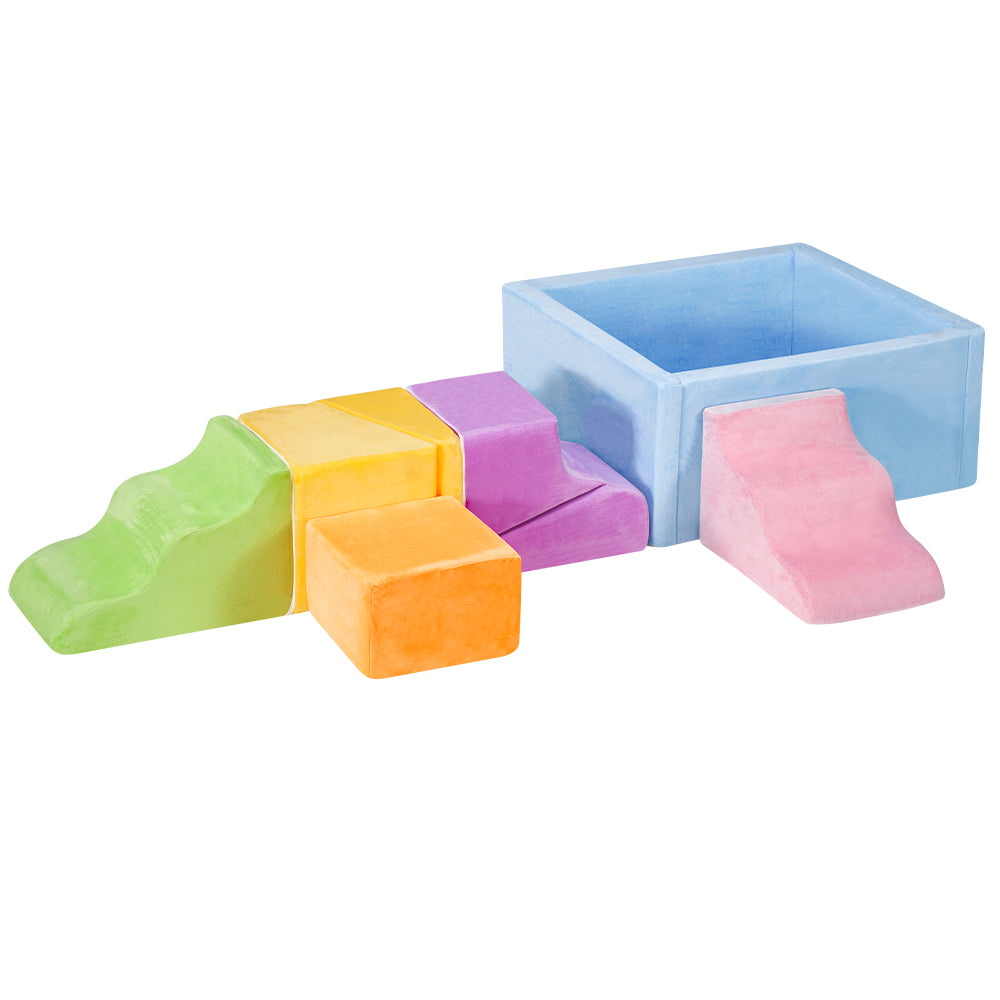 Playpals Kids Foam Climbing Blocks Set Climb & Crawl Activity Toys - Sunyee