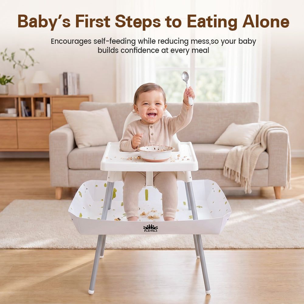 PlayPals Highchair Food Catcher Compatible with IKEA Antilop Highchair