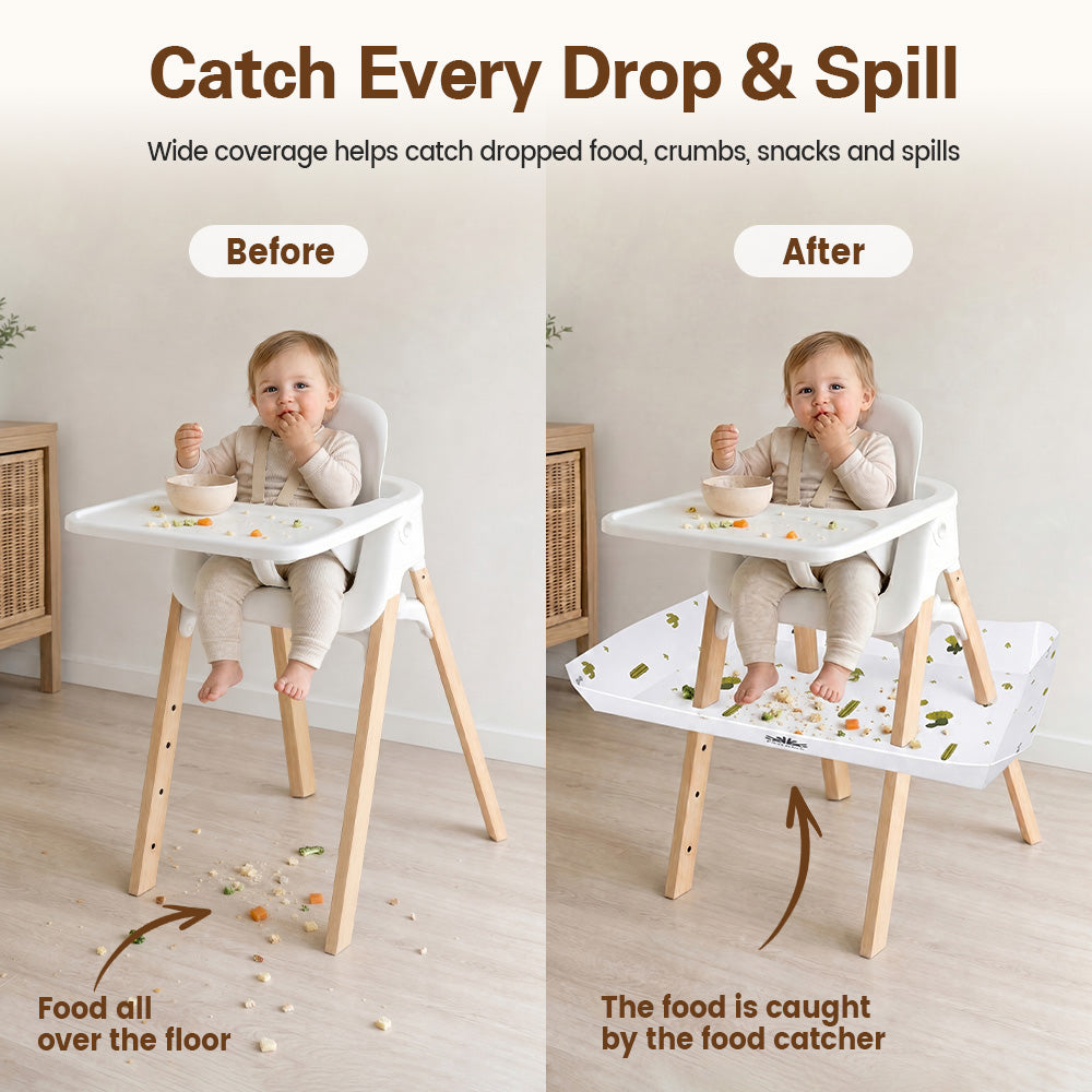 PlayPals Highchair Food Catcher Compatible with Stokke Clikk Highchair