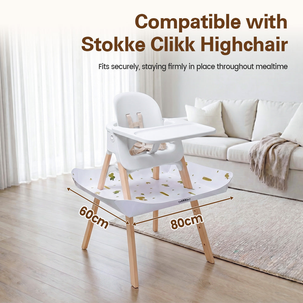 PlayPals Highchair Food Catcher Compatible with Stokke Clikk Highchair