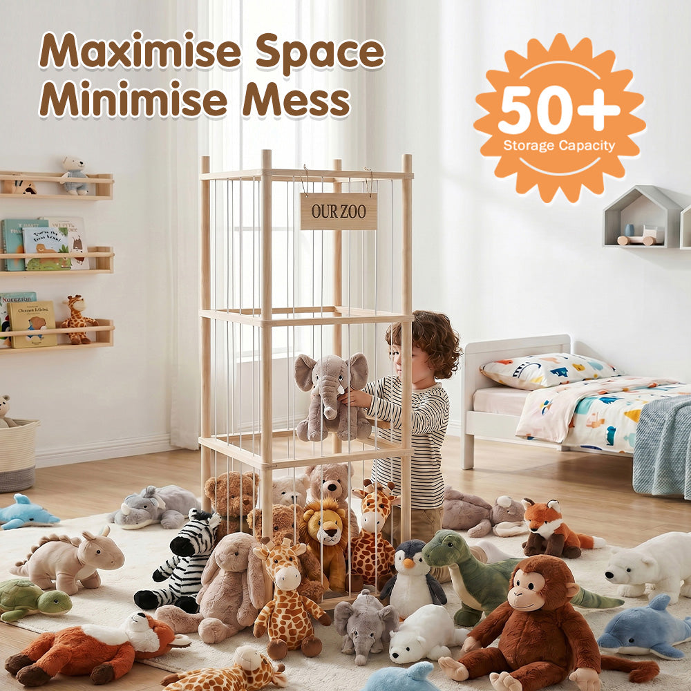 PlayPals Soft Toy Storage Large Capacity Stuffed Animal storage