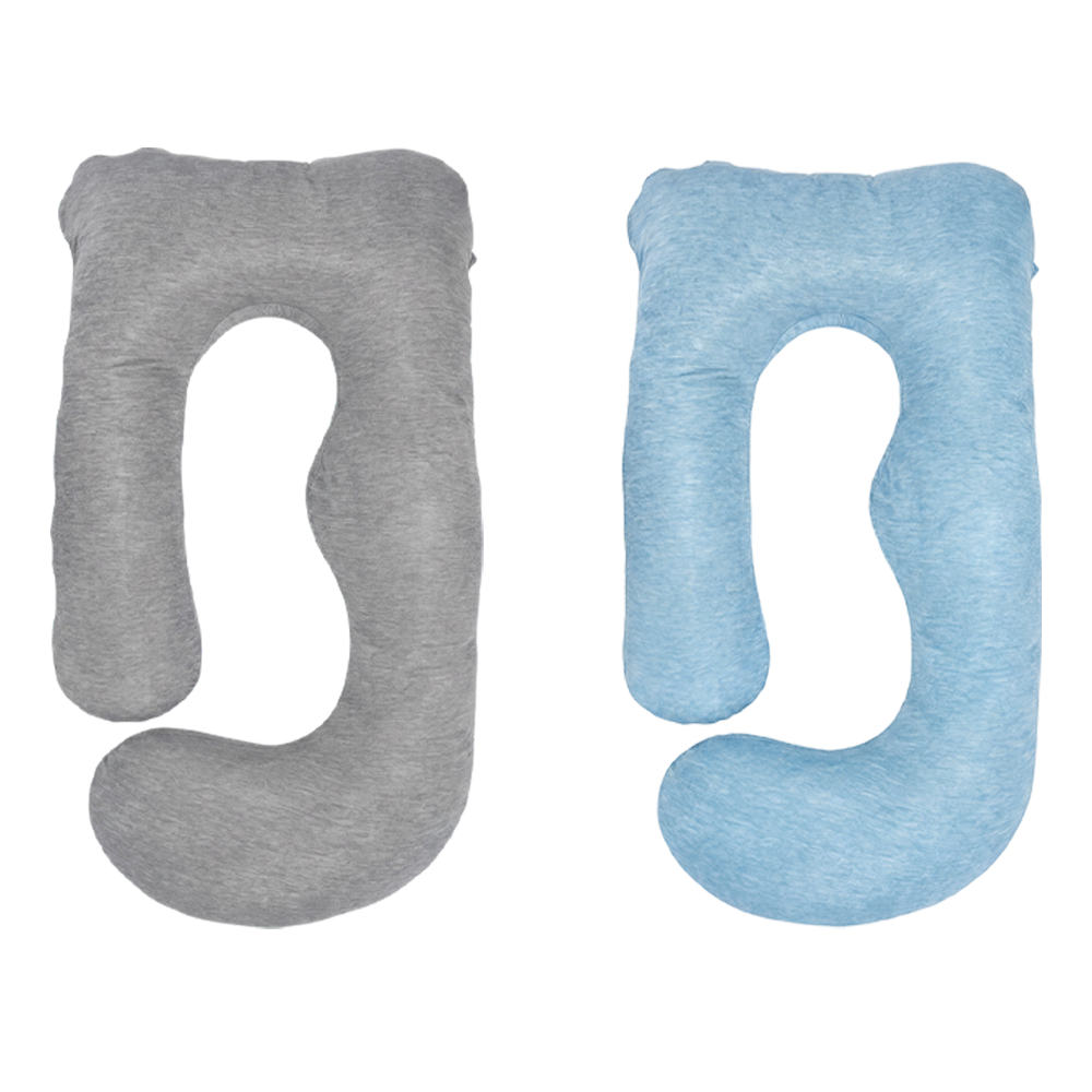 PlayPals Cooling Pregnancy Pillow U-shaped 125cm Full Body Maternity Pillow