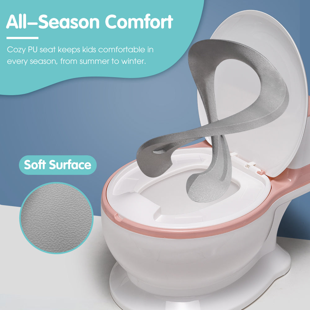 Playpals Kids Potty Trainer Seat Safety Toilet Training Toddler Child Non-Slip - Sunyee