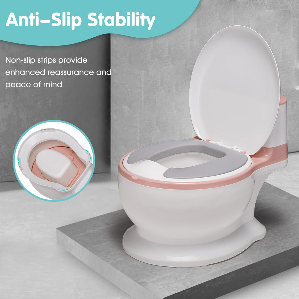 Playpals Kids Potty Trainer Seat Safety Toilet Training Toddler Child Non-Slip - Sunyee