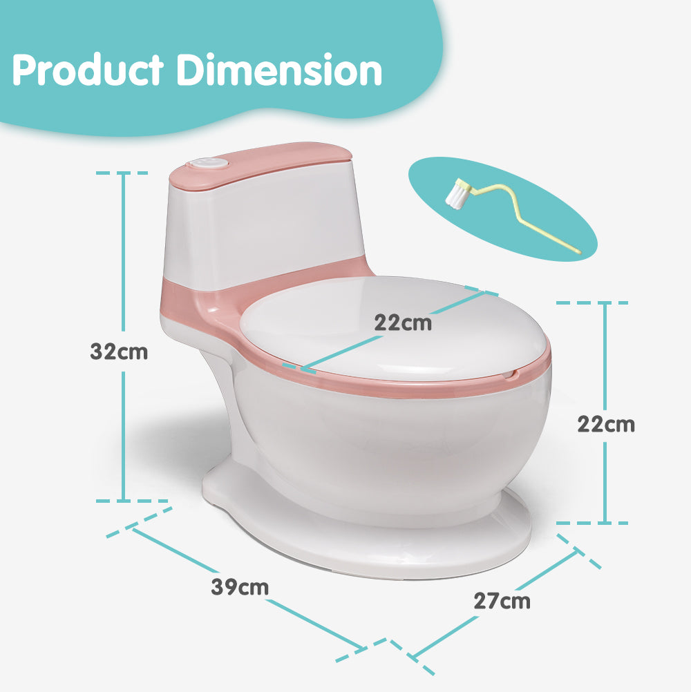 Playpals Kids Potty Trainer Seat Safety Toilet Training Toddler Child Non-Slip - Sunyee