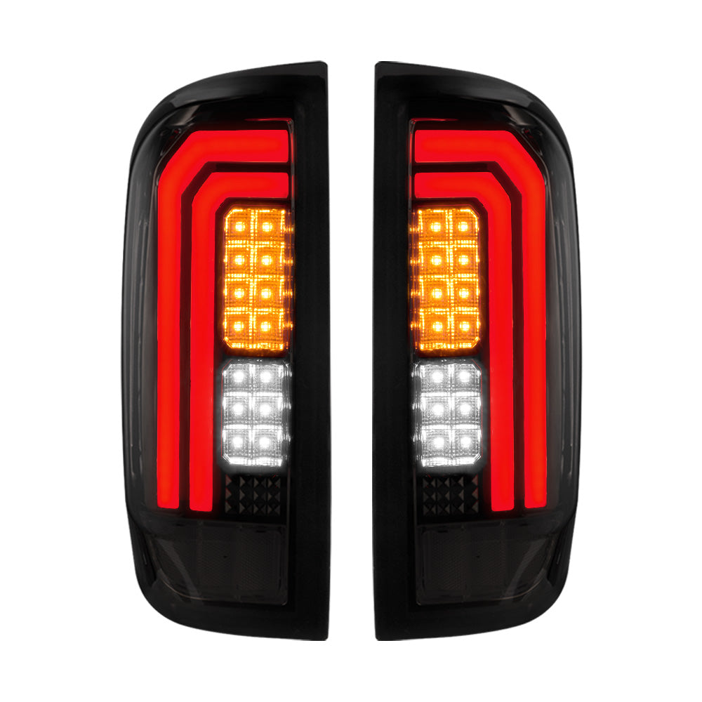 LED Tail Rear Lights Lamp Smoked For Nissan Navara NP300 D23 2015-2019 - Sunyee