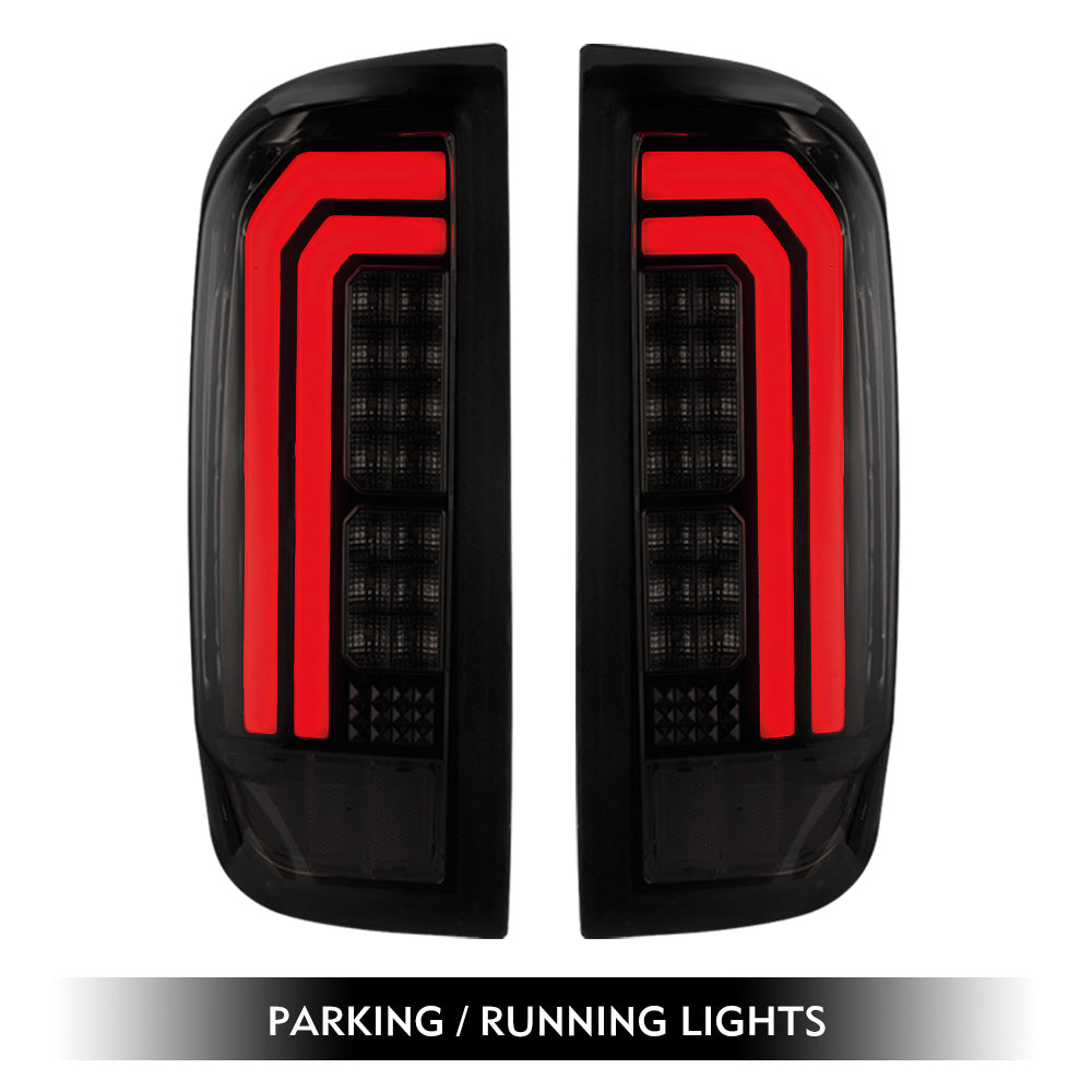 LED Tail Rear Lights Lamp Smoked For Nissan Navara NP300 D23 2015-2019 - Sunyee