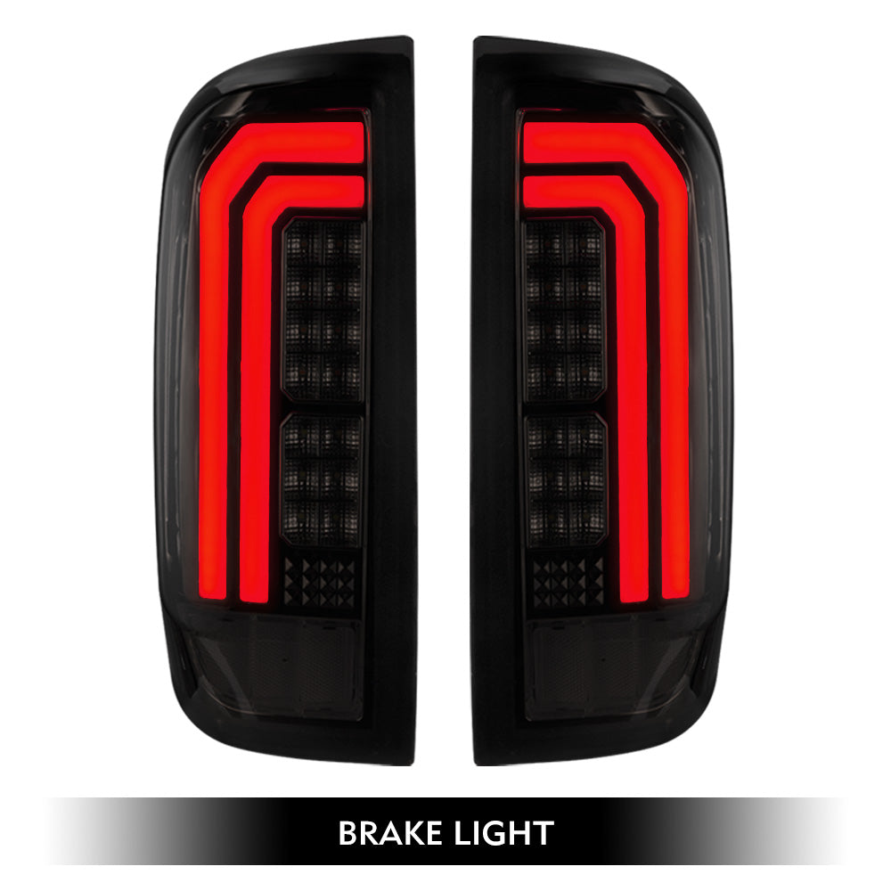 LED Tail Rear Lights Lamp Smoked For Nissan Navara NP300 D23 2015-2019 - Sunyee