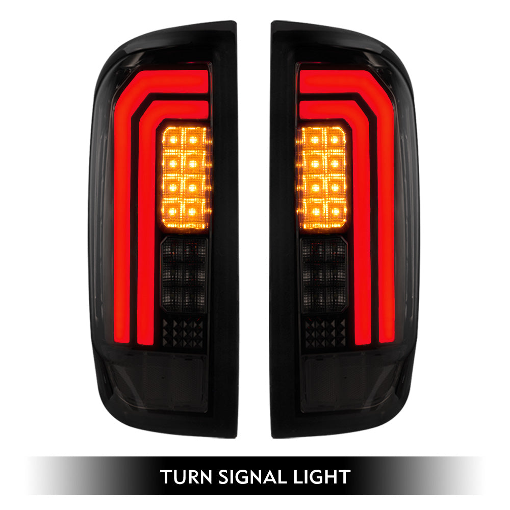 LED Tail Rear Lights Lamp Smoked For Nissan Navara NP300 D23 2015-2019 - Sunyee