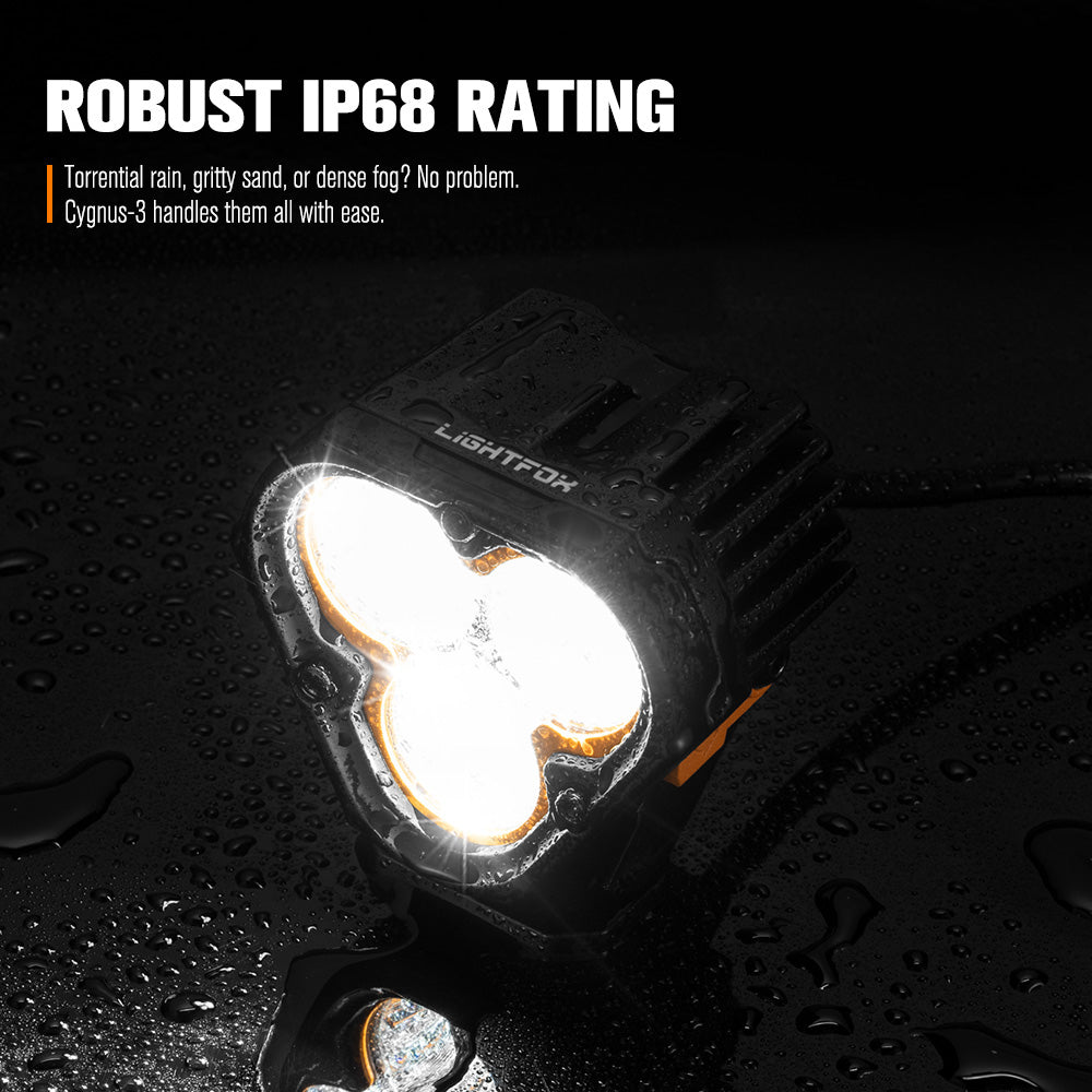 Lightfox 3 inch 1Lux@458m IP68 6,472LM - Sunyee