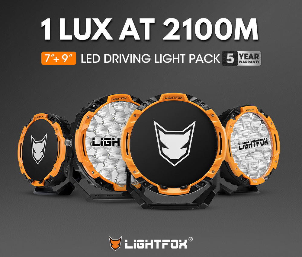 Lightfox 7 inch+9 inch Osram LED Driving Lights - Sunyee
