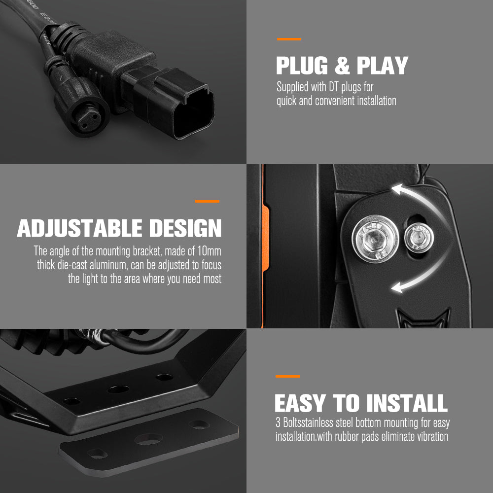 Lightfox Polaris 7inch 1Lux@1,230m (Pair) IP68 15,972 (Pair) - Sunyee