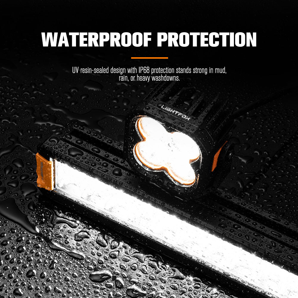 Lightfox 20" Osram LED Light Bar + Pair 3" LED Pod Lights Combo Kit Offroad 4x4