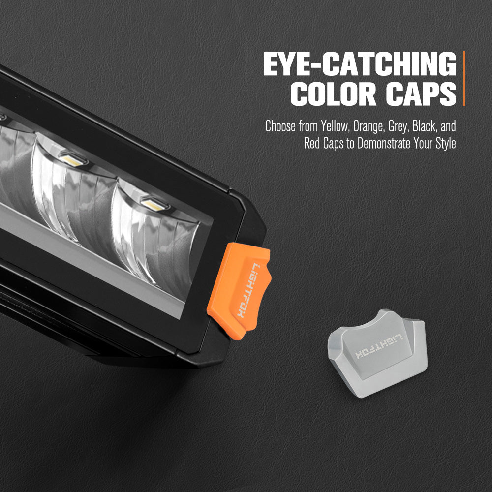 Lightfox Vertex Series 12" 21" 32" 40" 50" LED Light Bar Combo Beam With DRL 4x4