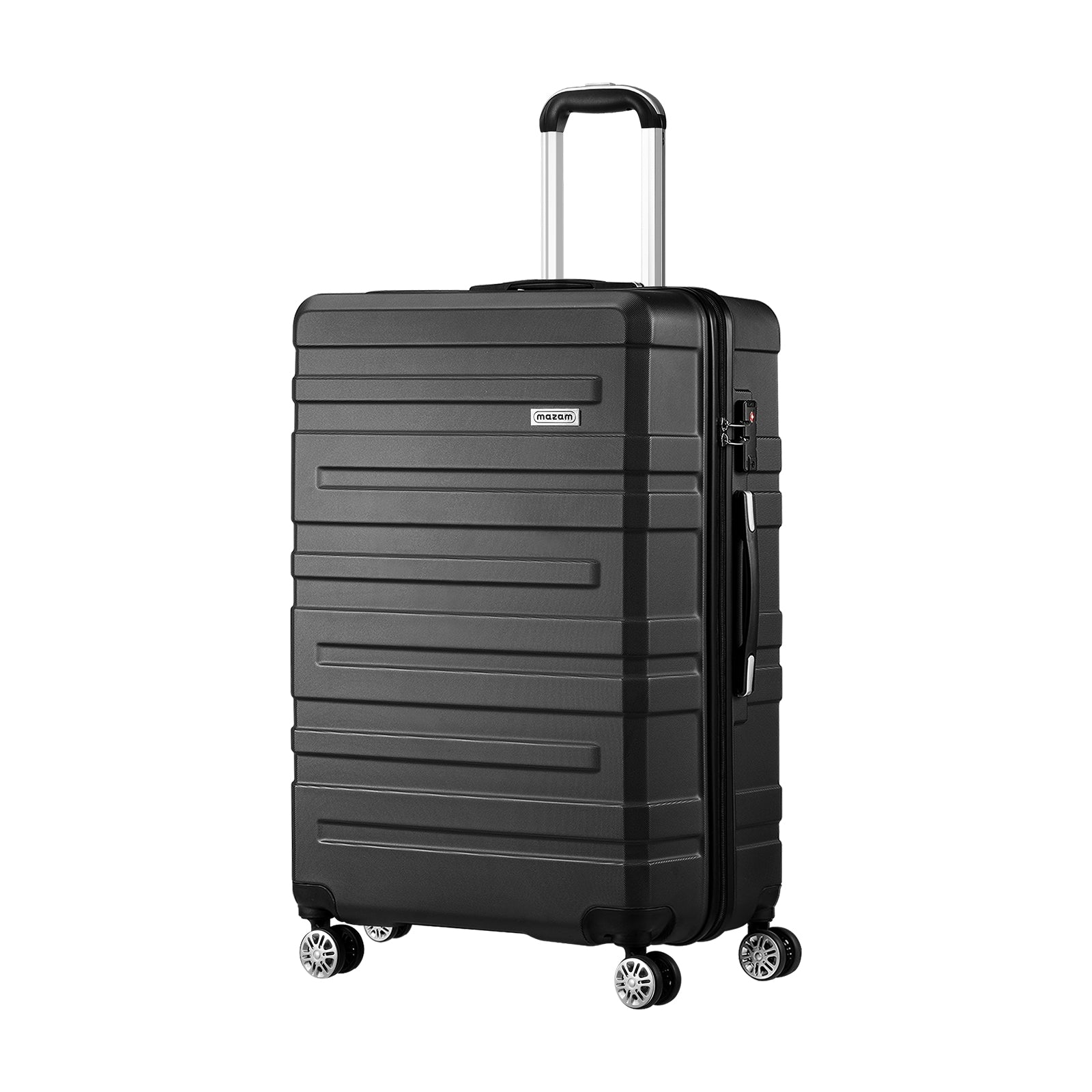 Mazam 1/3PCS Luggage Suitcase Trolley Set Travel TSA Lock Storage Hard Case - Sunyee