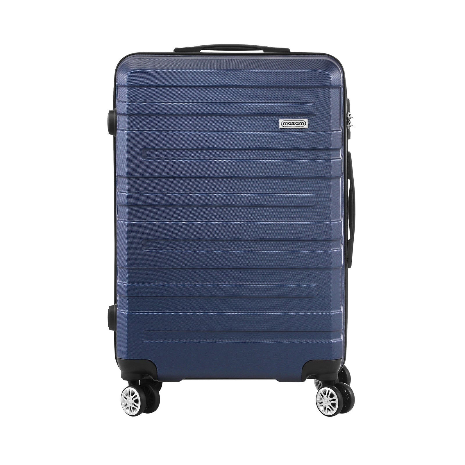 Mazam 28" Luggage Suitcase Trolley Set Travel TSA Lock Storage Hard Case Navy - Sunyee