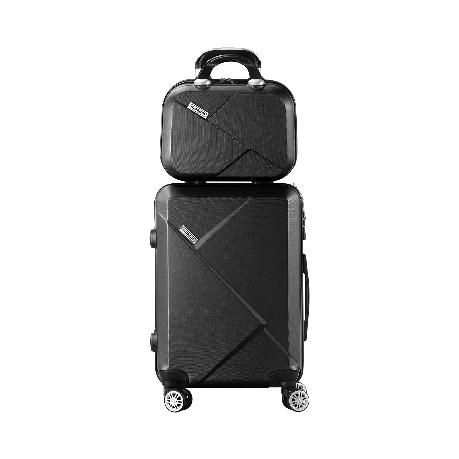 Mazam 1/2/3PCS Luggage Suitcase Trolley Set Travel TSA Lock Storage Hard Case - Sunyee