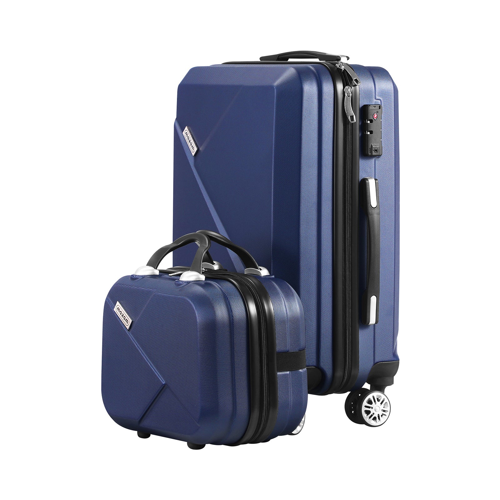 Mazam 1/2/3PCS Luggage Suitcase Trolley Set Travel TSA Lock Storage Hard Case - Sunyee