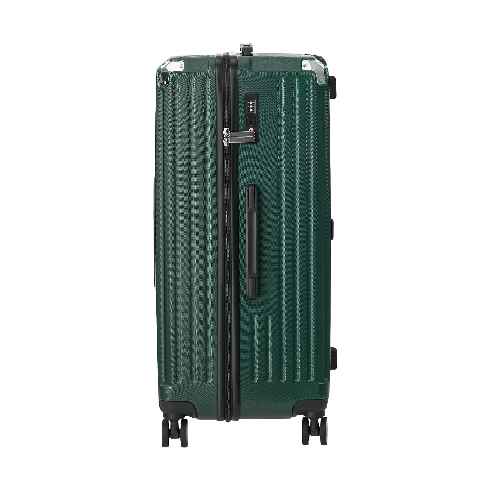 Mazam 2PCS Luggage Suitcase Trolley Set Travel TSA Lock Hard Shell Case Green - Sunyee