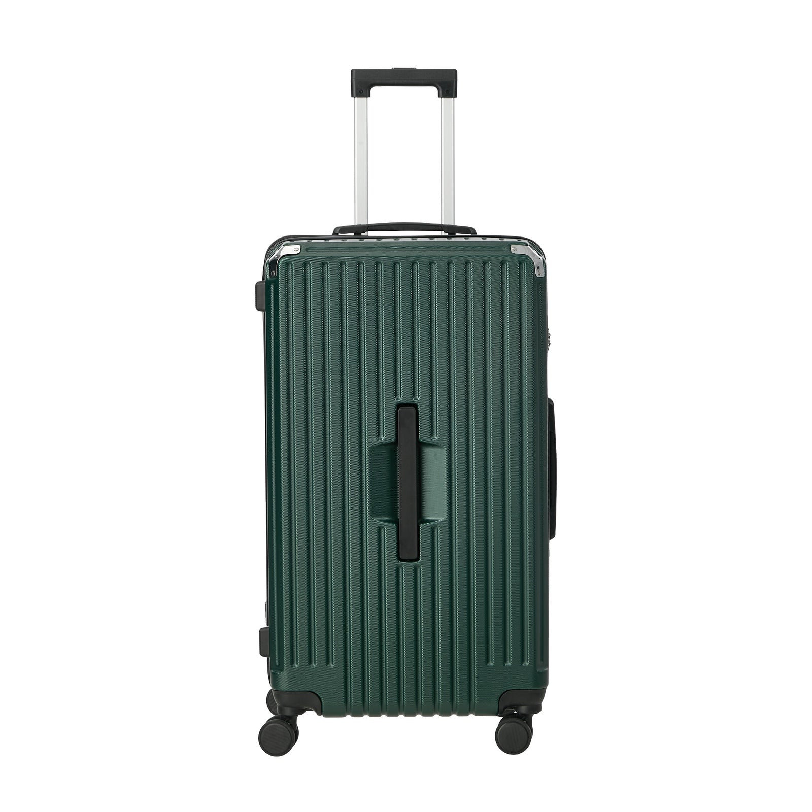 Mazam 2PCS Luggage Suitcase Trolley Set Travel TSA Lock Hard Shell Case Green - Sunyee