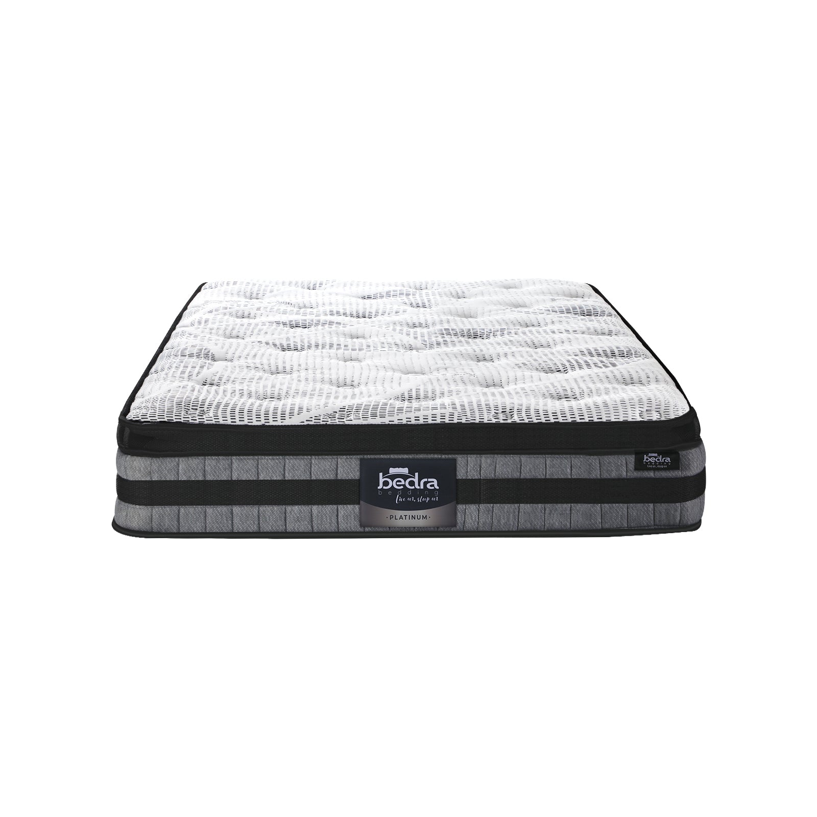 Bedra Single Mattress Cool Gel Foam Bonnell Spring Luxury Pillow Top Bed 22cm - Sunyee