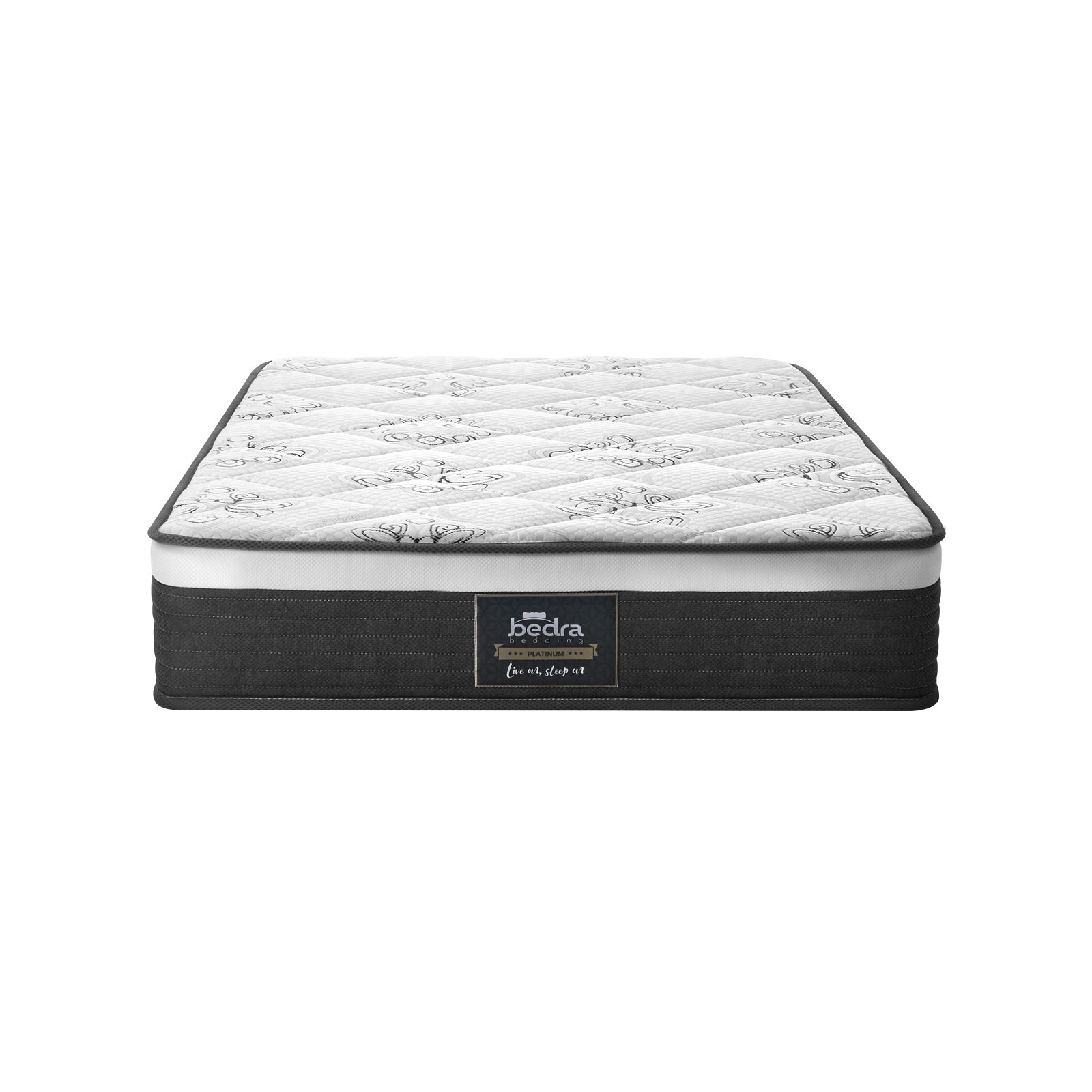 Bedra Double Mattress Queen King Single Pocket Spring 30-35cm Luxury Foam Bed - Sunyee