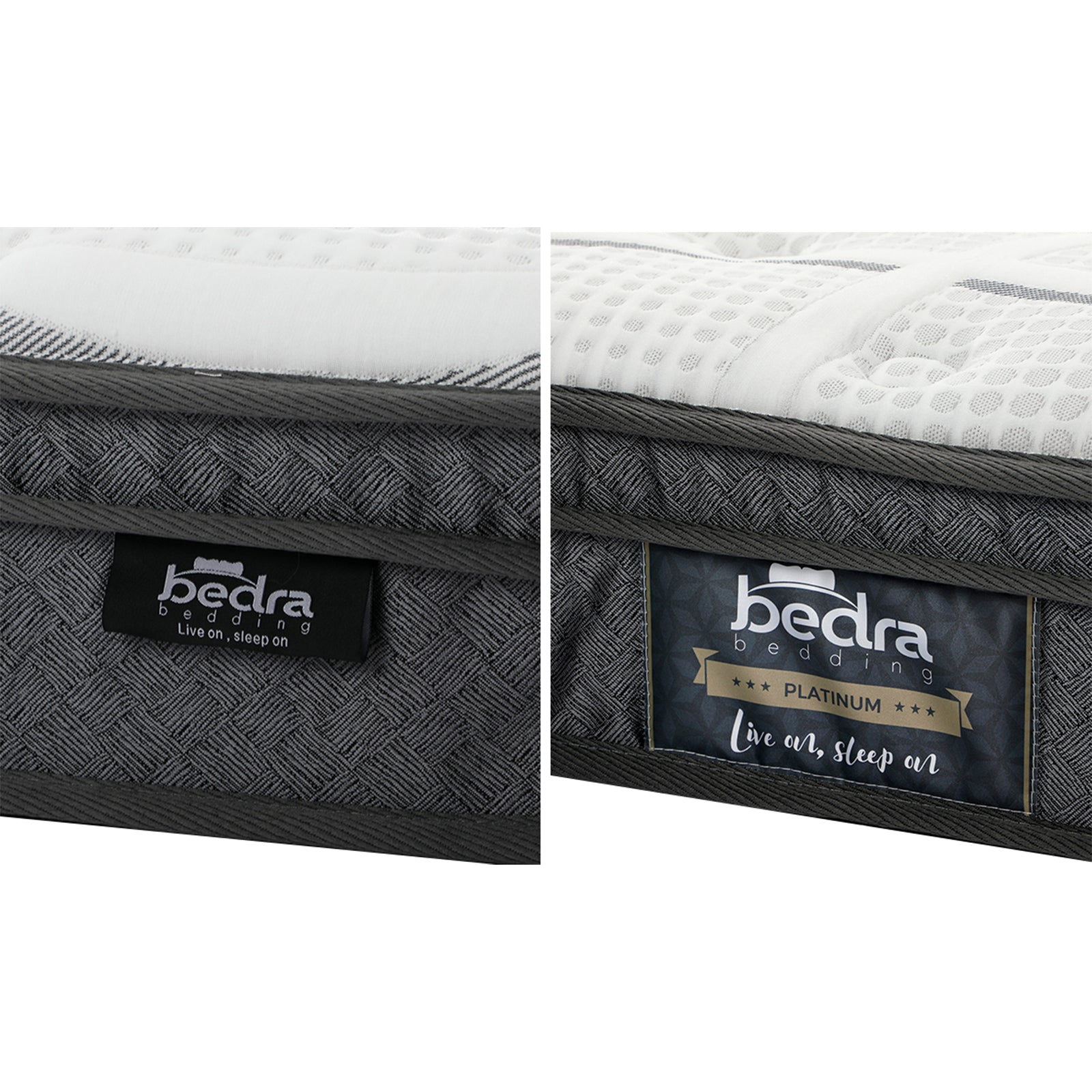 Bedra Queen Mattress Bonnell Spring Tight Top Bed Medium Firm 21CM - Sunyee
