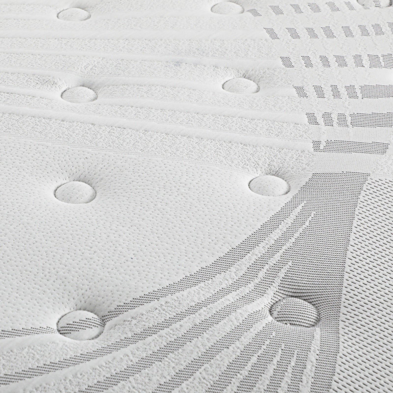 Bedra Queen Double Single King Single Mattress Bed 4D Mesh Fabric Euro Top 22cm - Sunyee