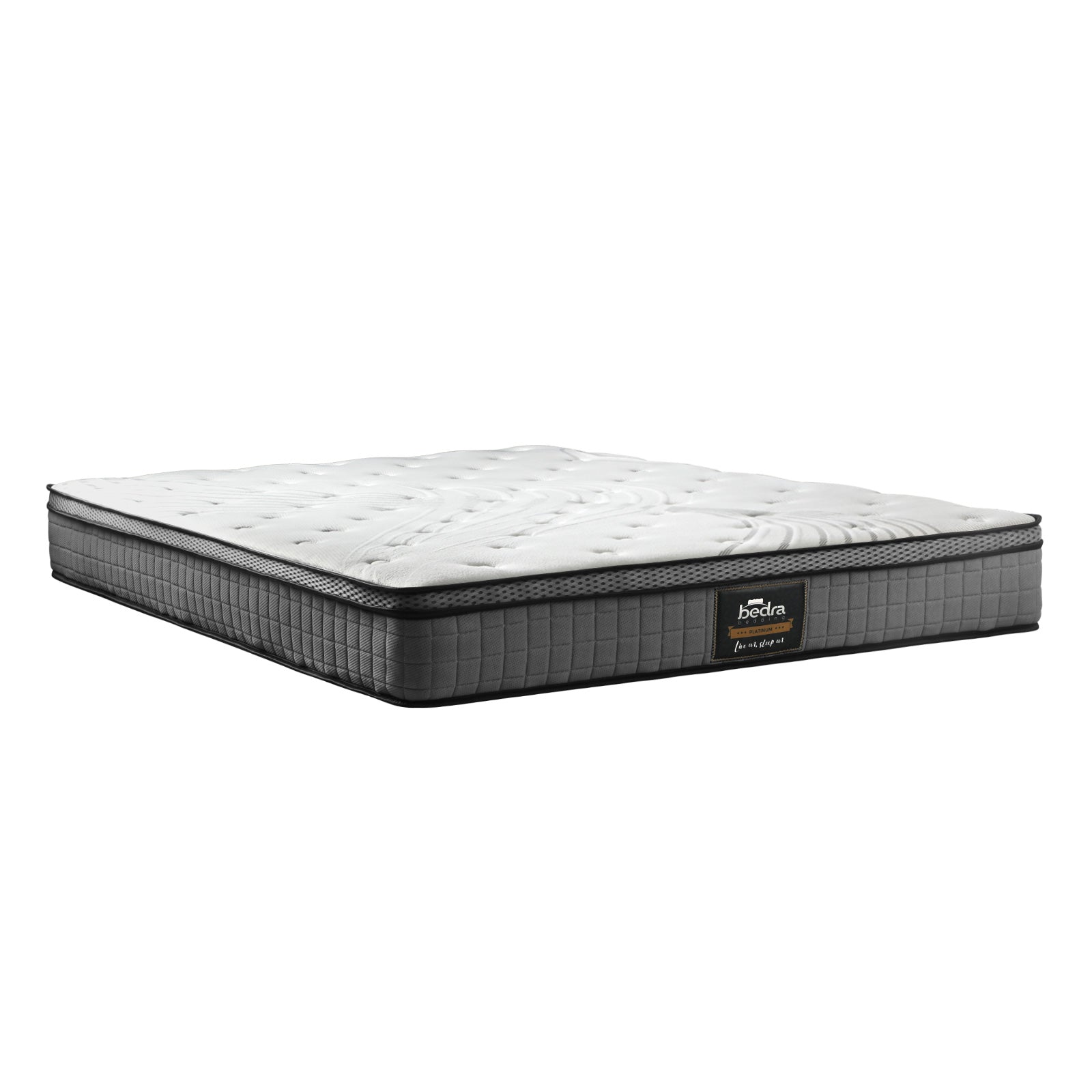 Bedra Queen Double Single King Single Mattress Bed 4D Mesh Fabric Euro Top 22cm - Sunyee