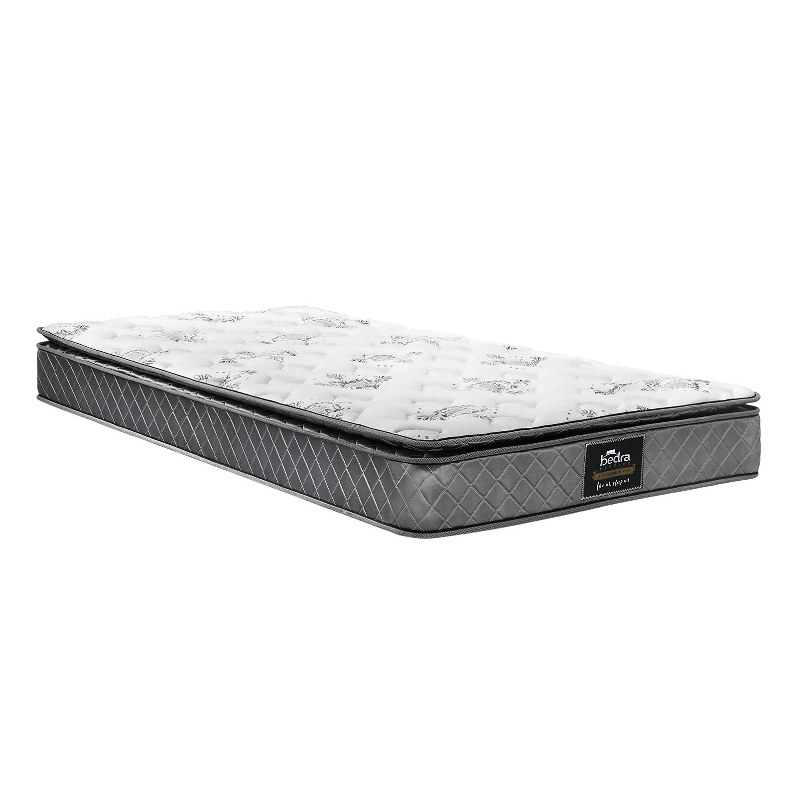 Bedra Queen Double Single King Single Mattress Luxury Bonnell Spring Foam 21cm - Sunyee