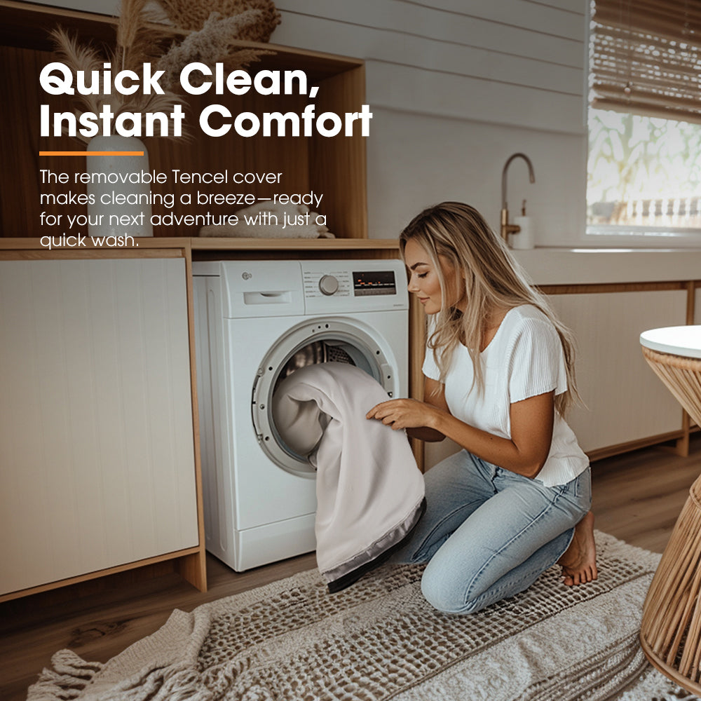 San Hima Camping Mattress Topper 199X130X6CM For Kalbarri Gen 2 Roof Top Tent - Sunyee