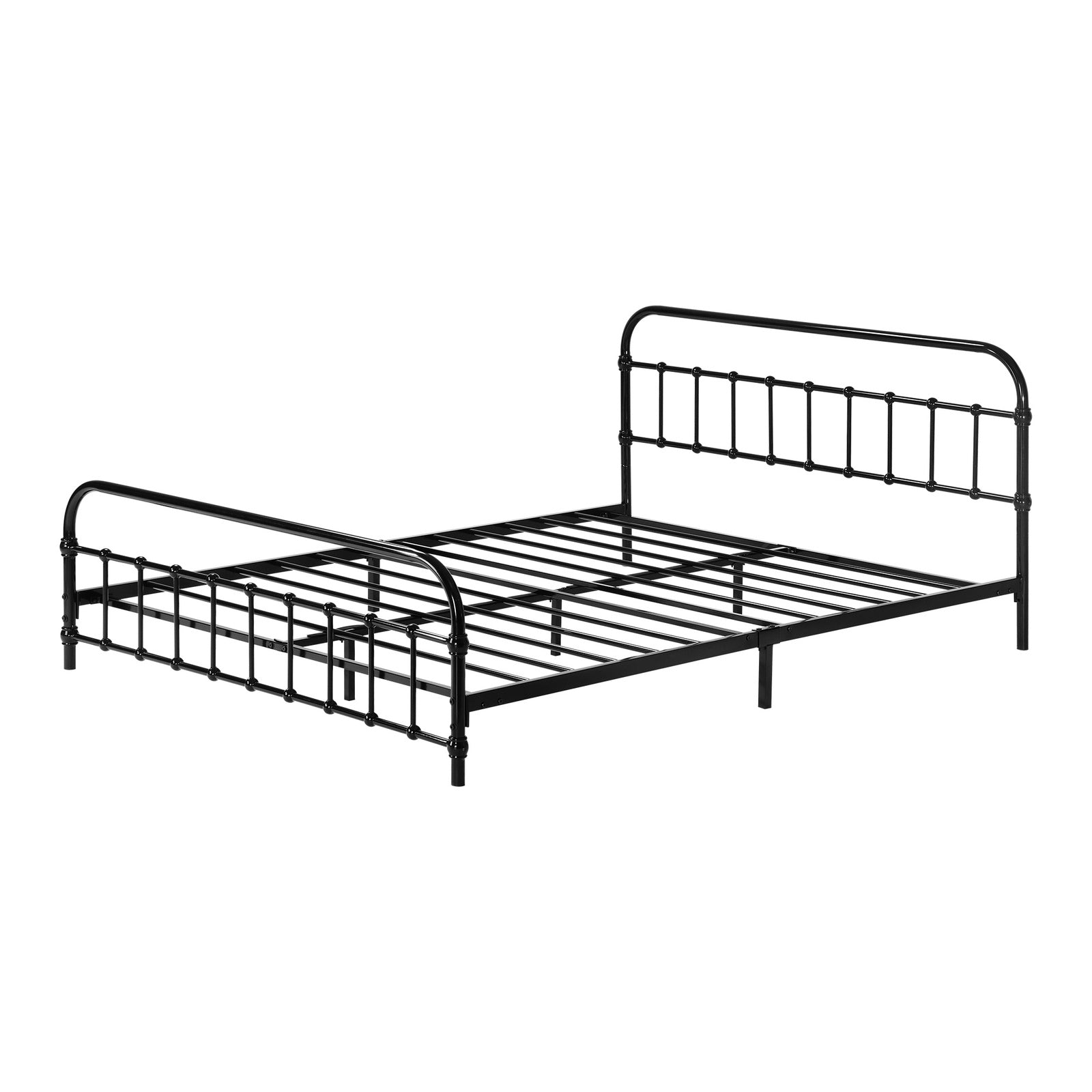Oikiture Metal Bed Frame Queen Size Bed Base Platform - Sunyee