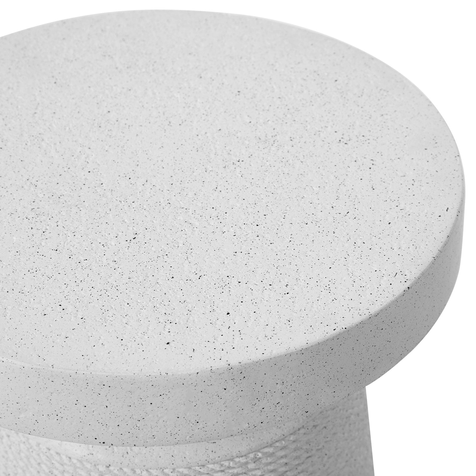 Oikiture Side Table Coffee Bedside Tables End Stool Stand Nightstand White