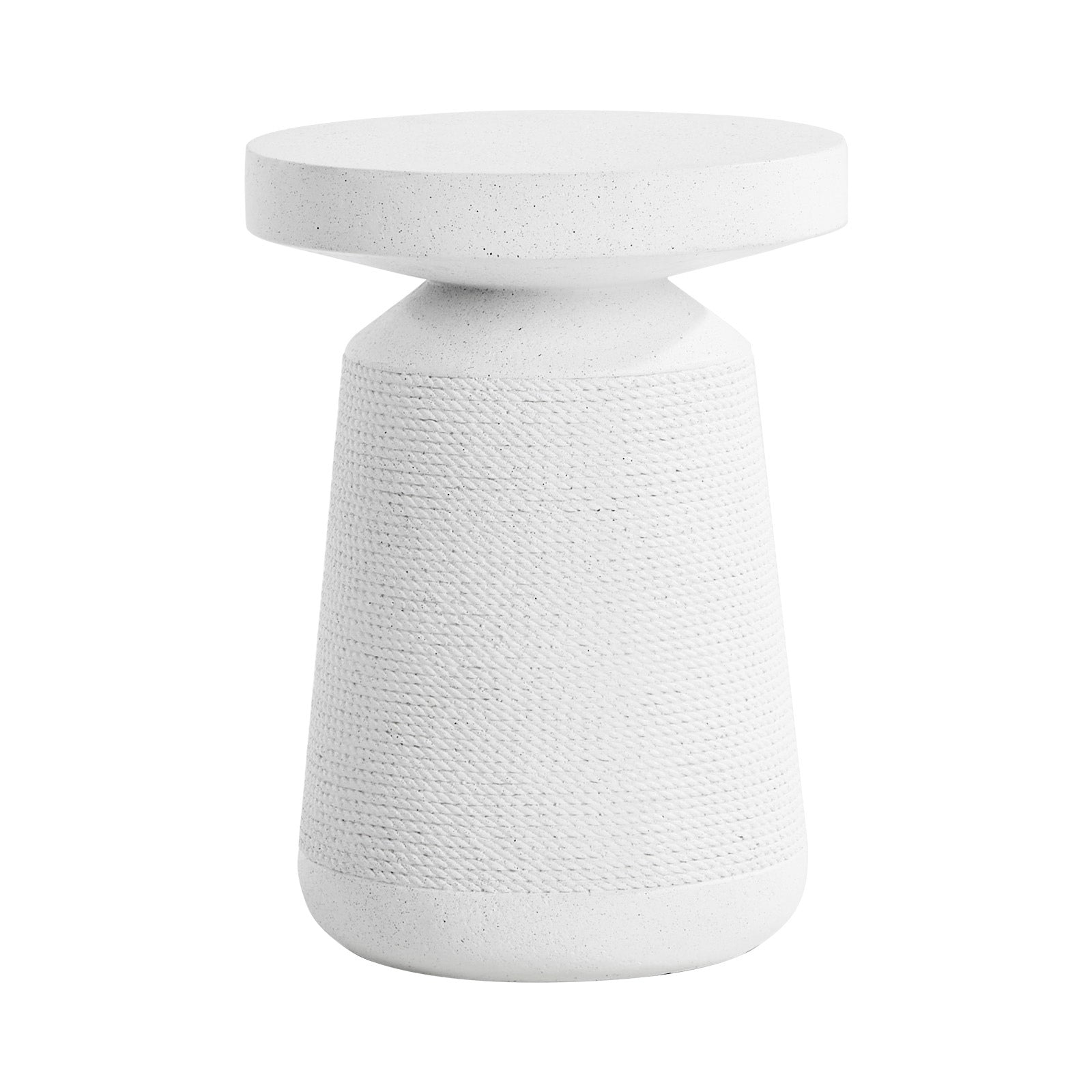 Oikiture Side Table Coffee Bedside Tables End Stool Stand Nightstand White