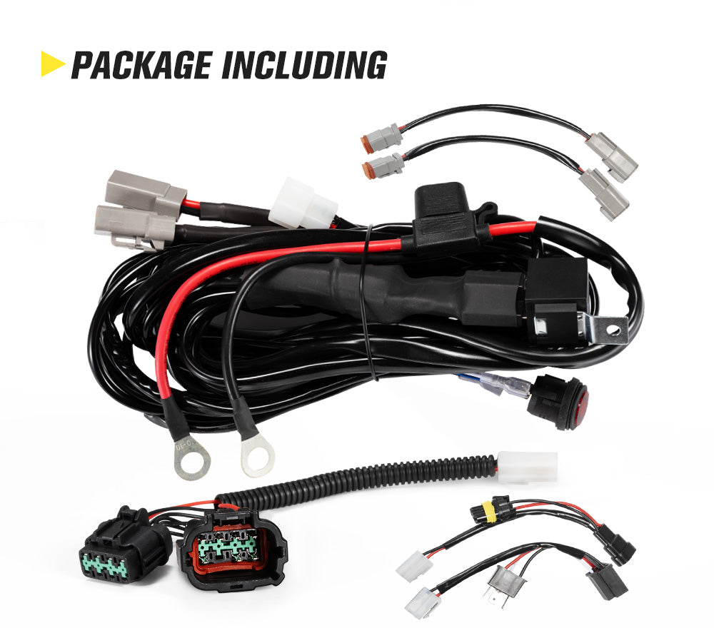 Lightfox Wiring Harness Kit for Nissan Navara NP300 Plug and Play - Sunyee