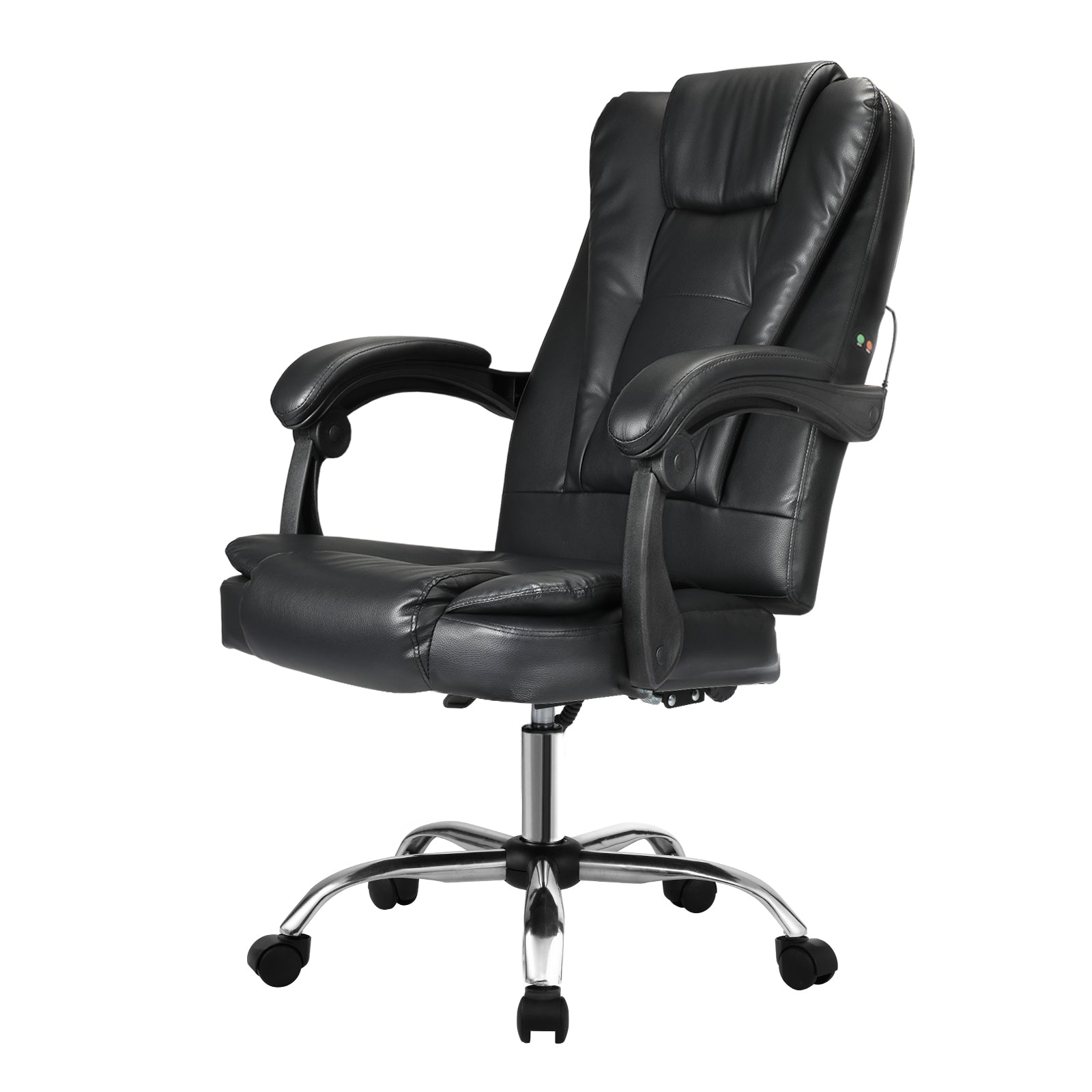 Oikiture Massage Office Chair Executive Gaming Racing Chairs Recliner Seat PU