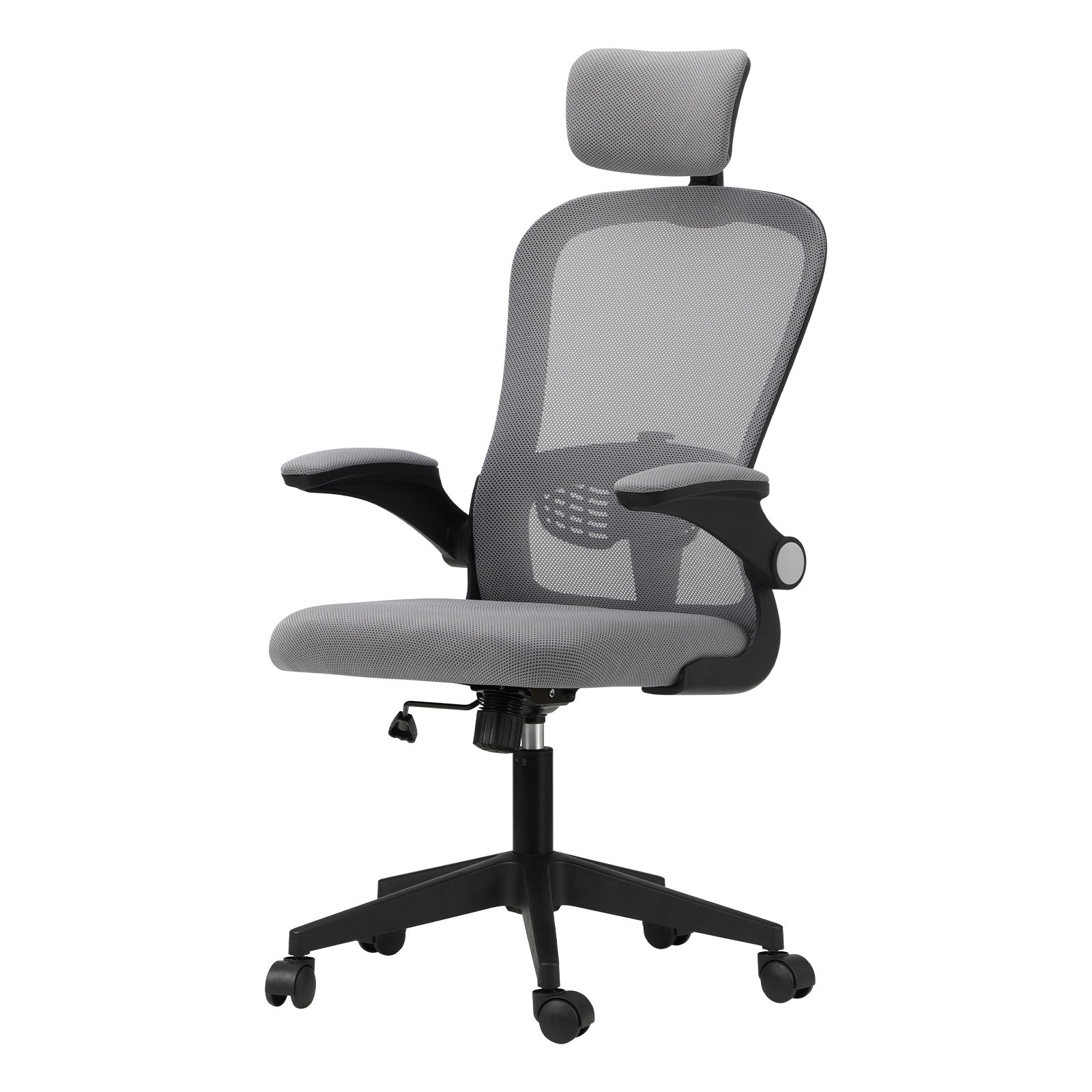 Oikiture Mesh Office Chair Executive Fabric Gaming Work Study Seat Computer - Sunyee