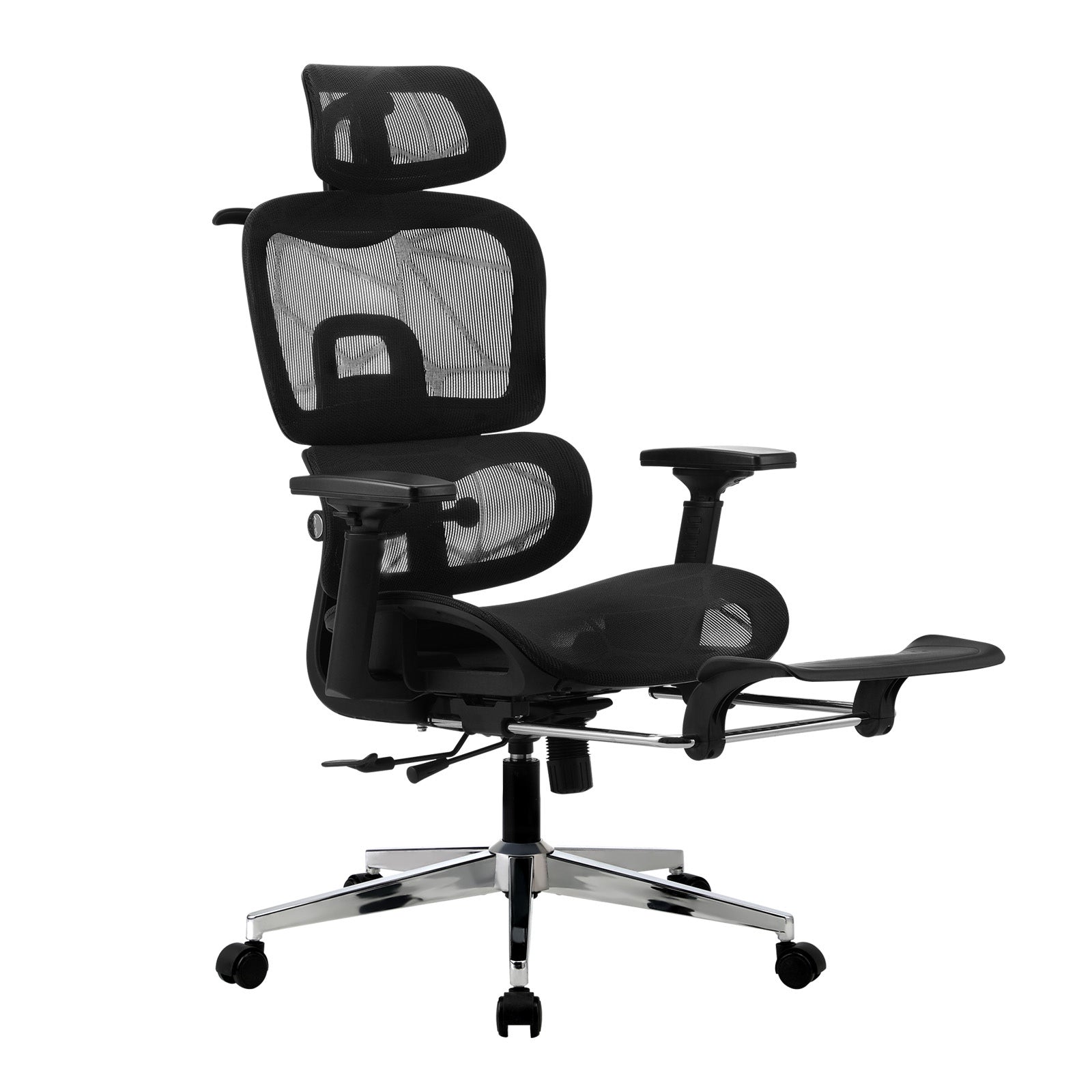 Oikiture Ergonomic Office Chair Mesh Executive Seat Computer Chairs Black - Sunyee