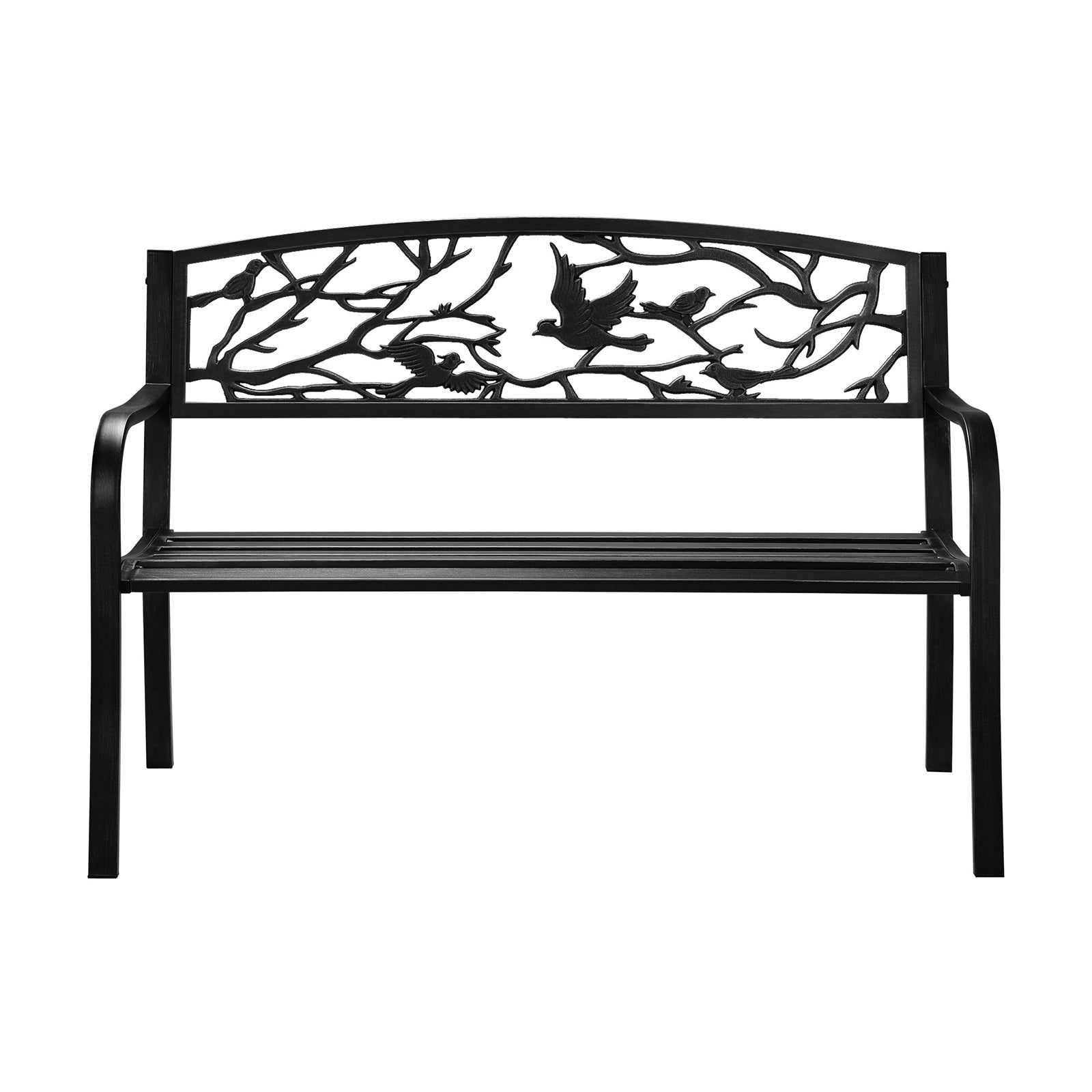 Livsip Garden Bench Park Lounge Patio Chair Backyard 3 Seater Outdoor Furniture - Sunyee