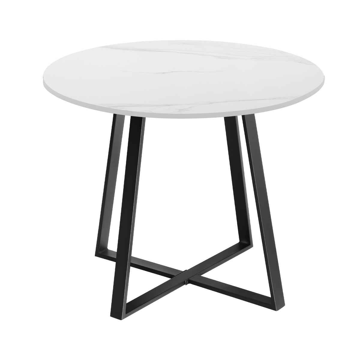 Livsip Outdoor Dining Set Patio Furniture 2 Seater Marble Table