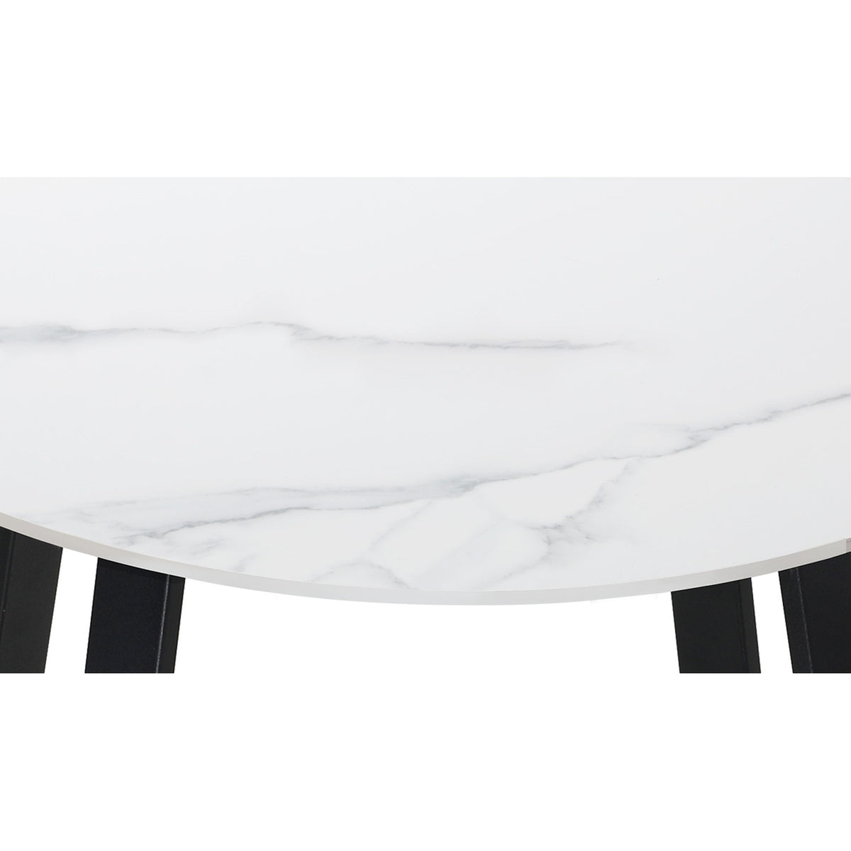 Livsip Outdoor Dining Set Patio Furniture 4 Seater Marble Table