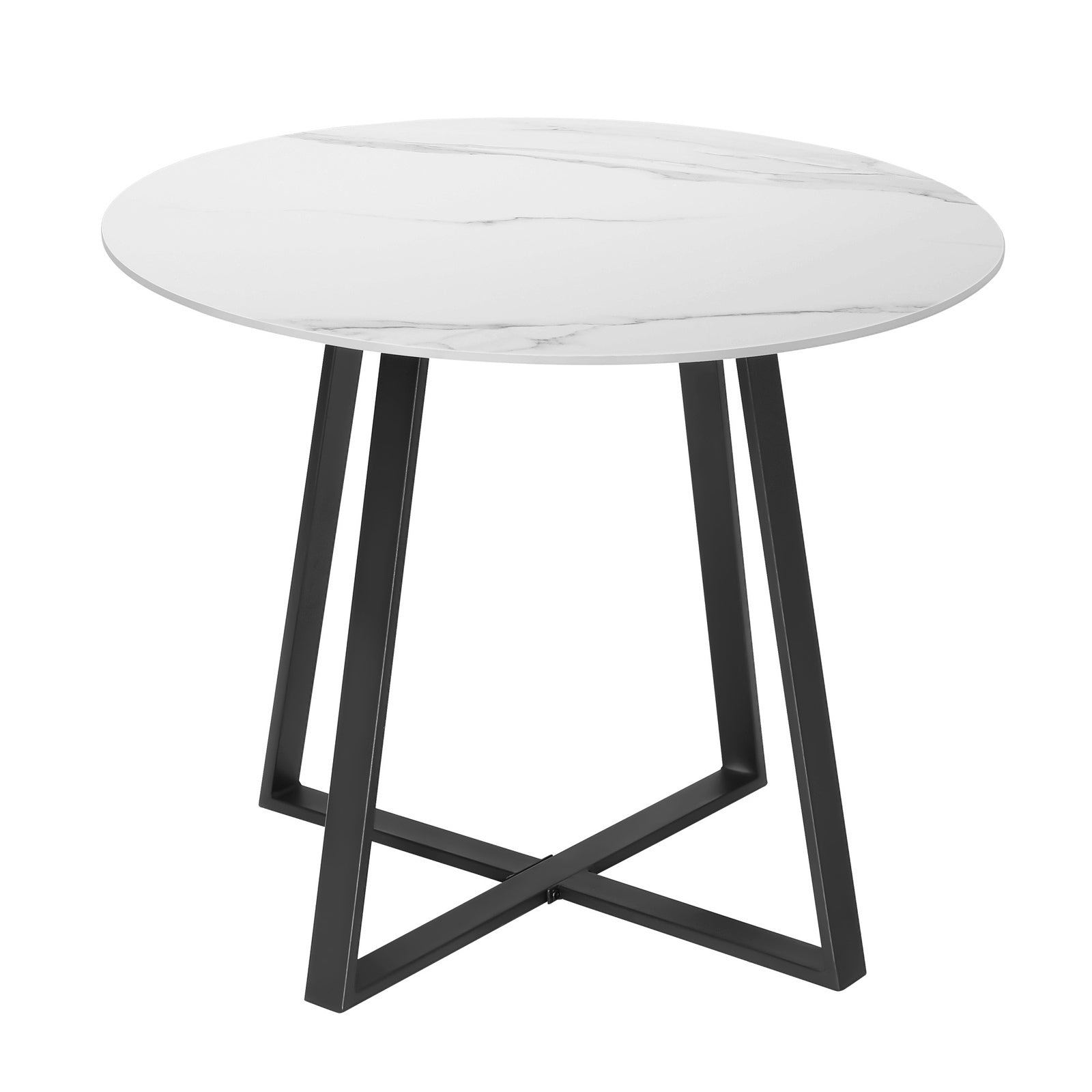 Livsip 3x Outdoor Dining Setting Sintered Stone Table Patio Furniture Bistro Set - Sunyee