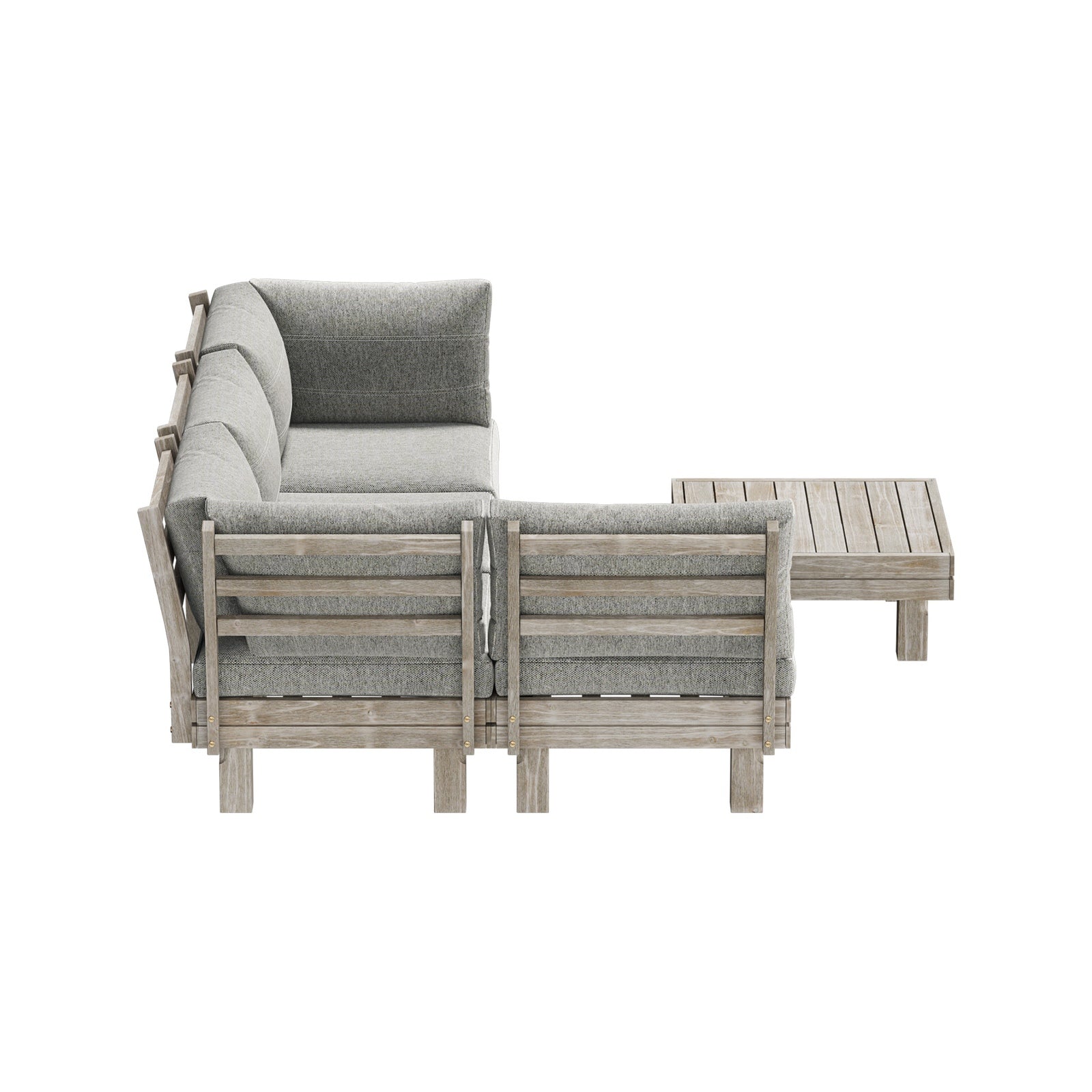 Livsip 4 Seater Outdoor Furniture Sofa Set Lounge Setting Garden Patio Furniture - Sunyee
