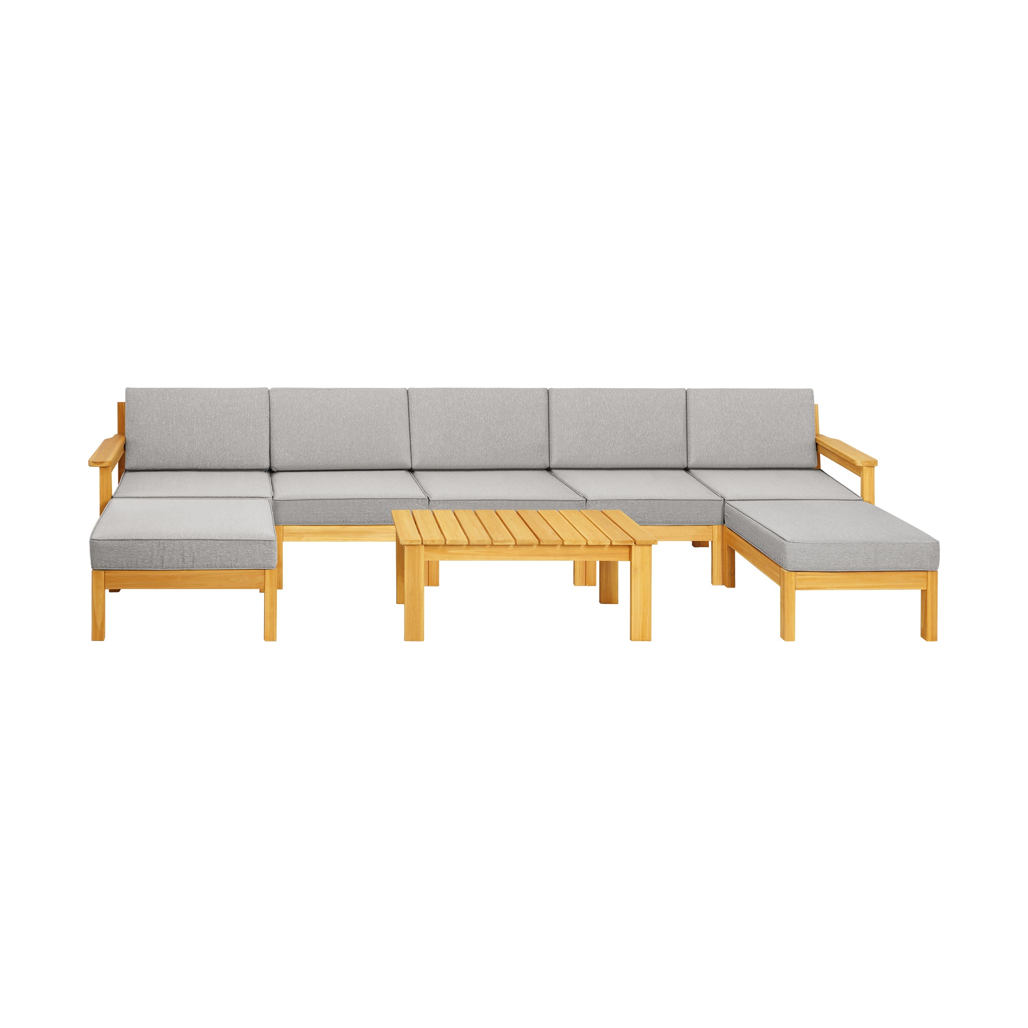 Livsip Outdoor Furniture 5-8Piece Sofa Set Garden Lounge Patio Furniture Setting - Sunyee