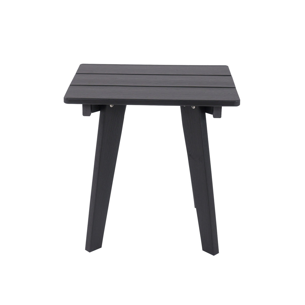 Livsip HDPE Outdoor Side Table Coffee Table Desk Patio Furniture Camping Black