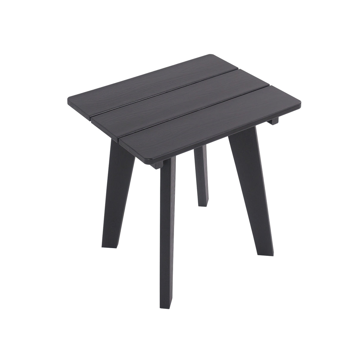 Livsip HDPE Outdoor Side Table Coffee Table Desk Patio Furniture Camping Black