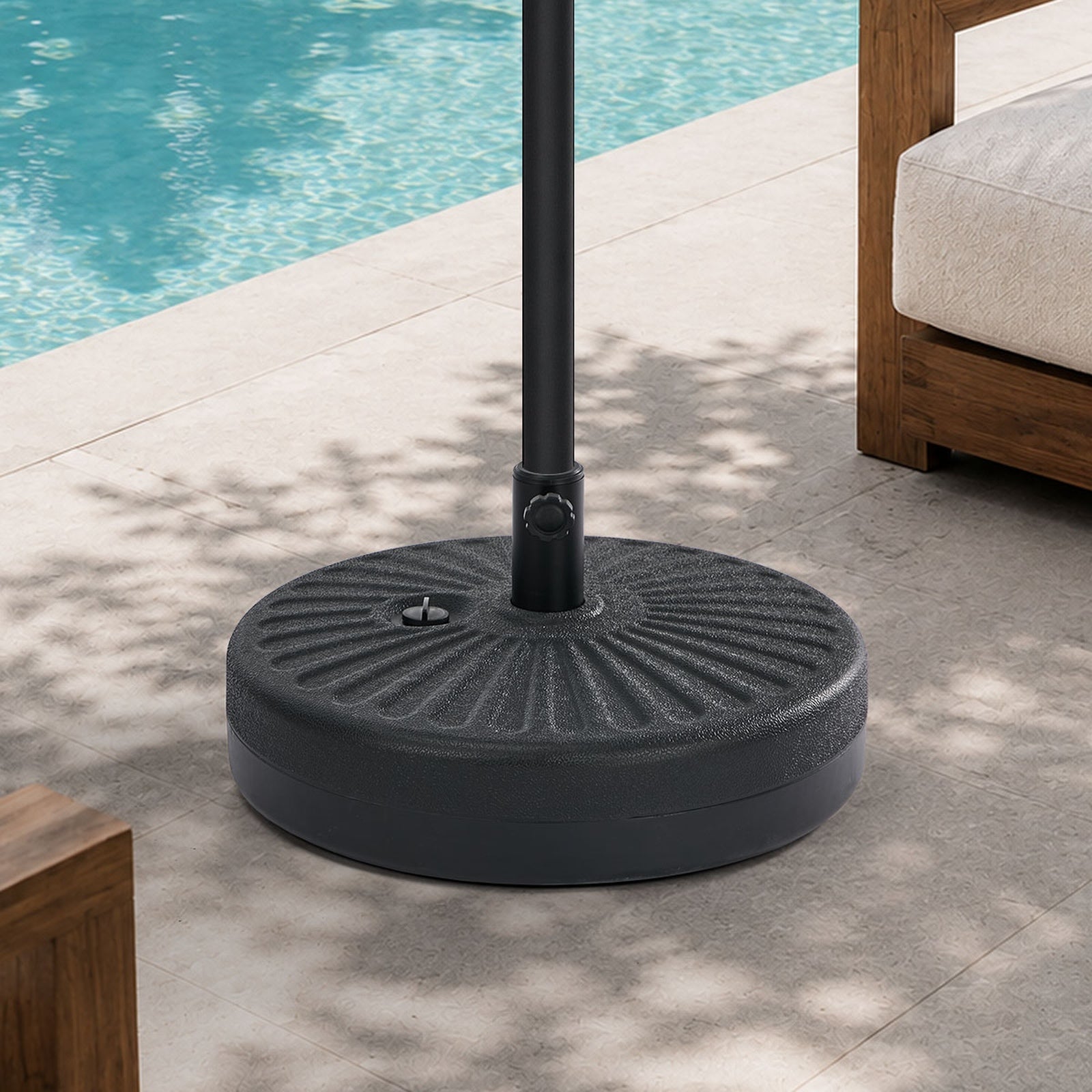 Livsip Outdoor Umbrella Base Garden Patio Water Pod 22KG Weight Capacities