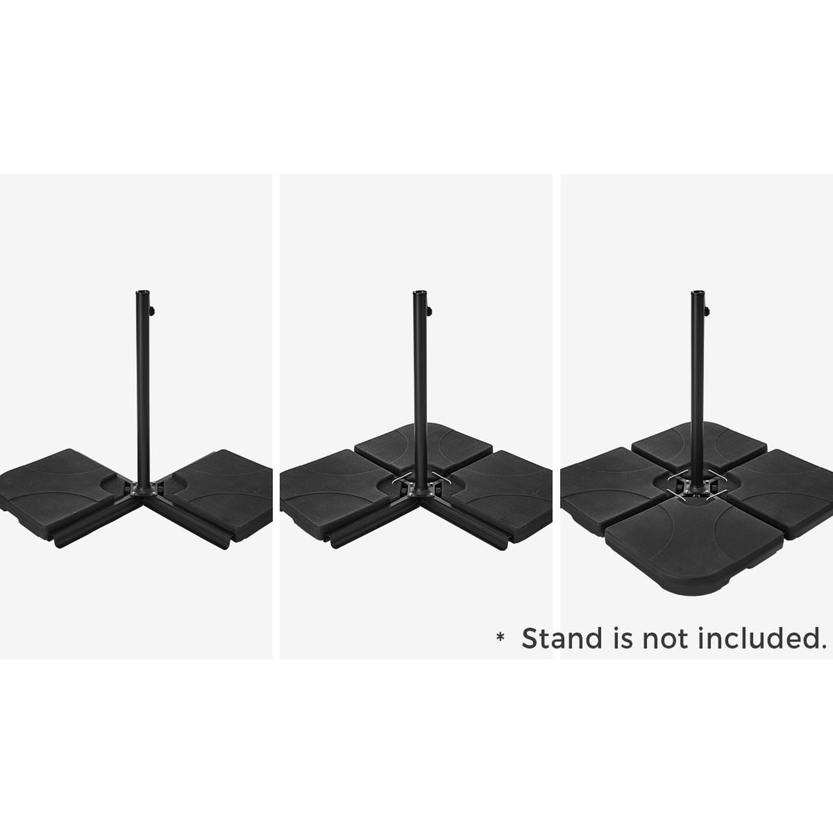 Livsip Outdoor Umbrella Base Garden Patio Water Pod 22KG Weight Capacities