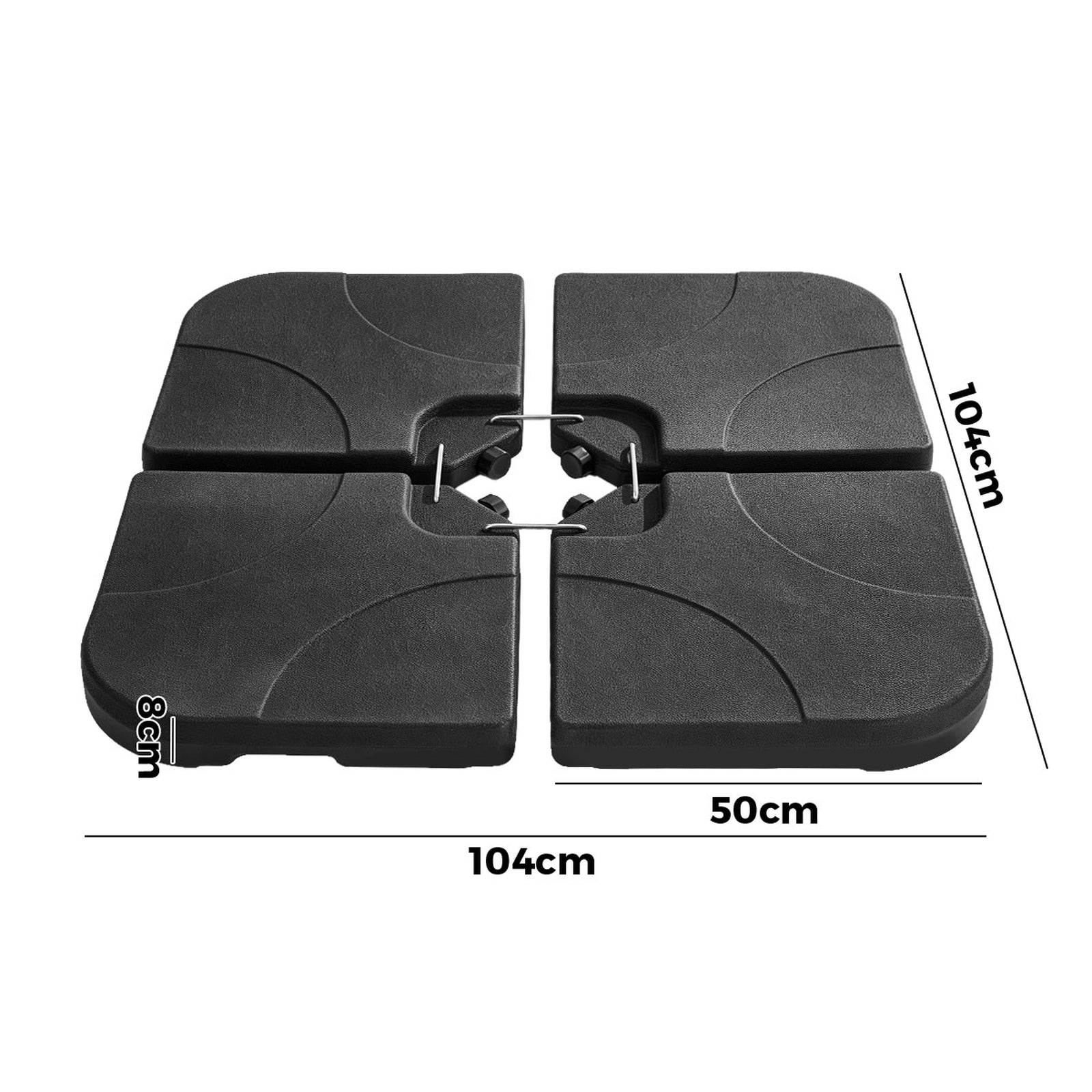 Livsip Outdoor Umbrella Base Garden Patio Water Pod 22KG Weight Capacities