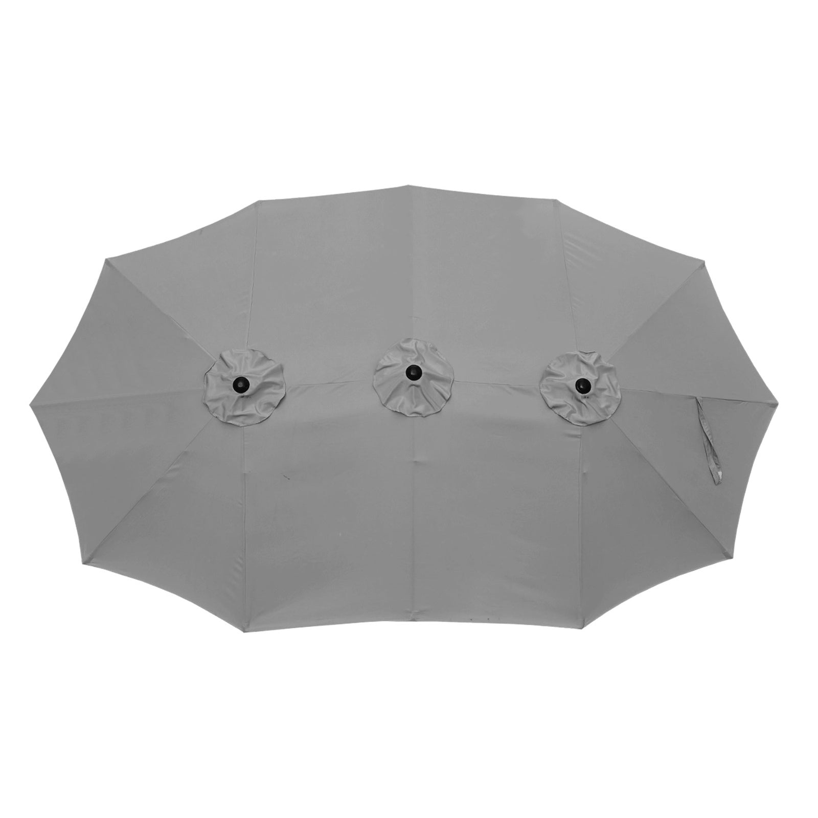 Livsip Outdoor Umbrella 4.52M Double-Sided Garden Shade with Base Charcoal